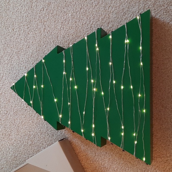 Holiday Shimmer Light Tree.  Batteries Included. - Picture 1 of 10